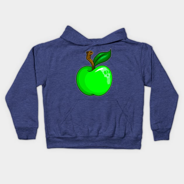 Poisoned Apple Kids Hoodie by Laughin' Bones